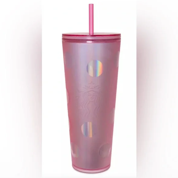 Disneyland Piglet Pink Starbucks Tumbler with Straw - Picture 1 of 6